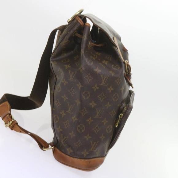 LOUIS VUITTON Monogram Montsouris GM Backpack M51135 LV Auth 60374 - Picture 4 of 16